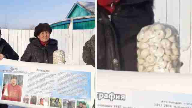 Пачка пельменів: мати російського окупанта отримала подяку за загиблого сина (ФОТО)