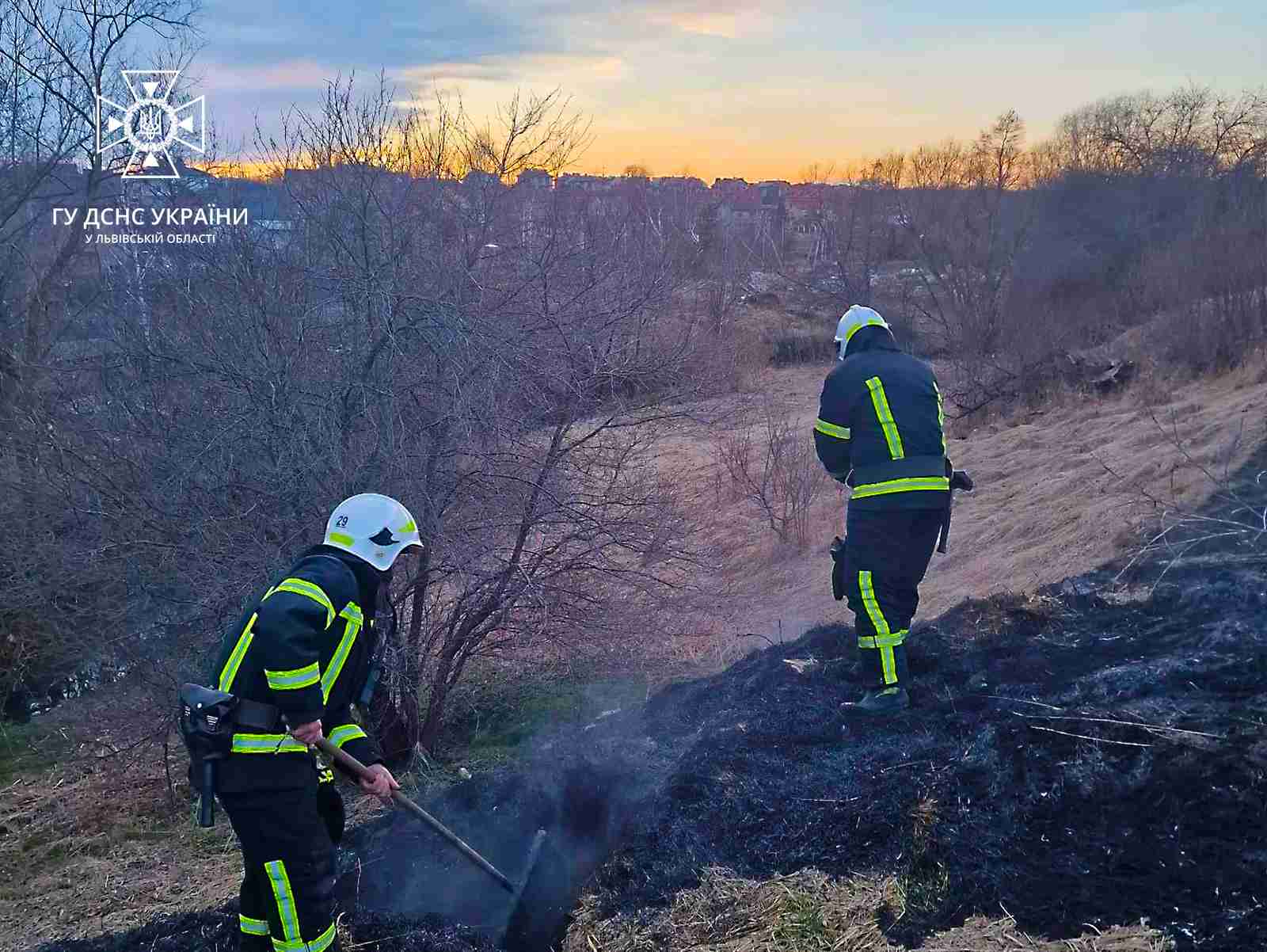Палії, схаменіться: на Львівщині за добу гасили кілька десятків пожеж сухої трави (ФОТО)