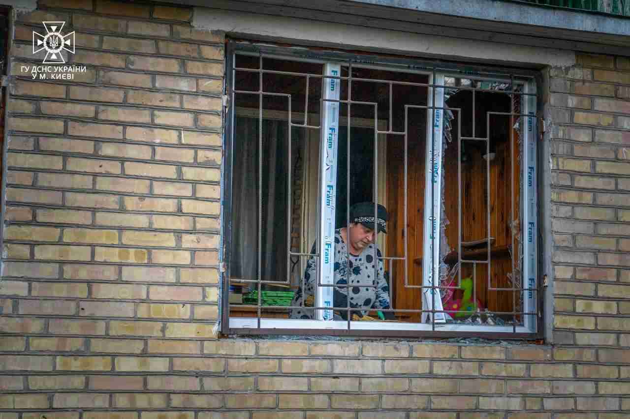 Під час масованої атаки на Київ постраждало п'ятеро людей (ФОТО)