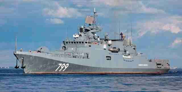 Підвищується вірогідність ракетних ударів: в акваторію Чорного моря вийшов «Адмірал Макаров»
