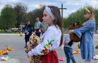 Поліцейські Львівщини вшанували пам’ять дітей, які загинули в Україні під час війни (ФОТО)