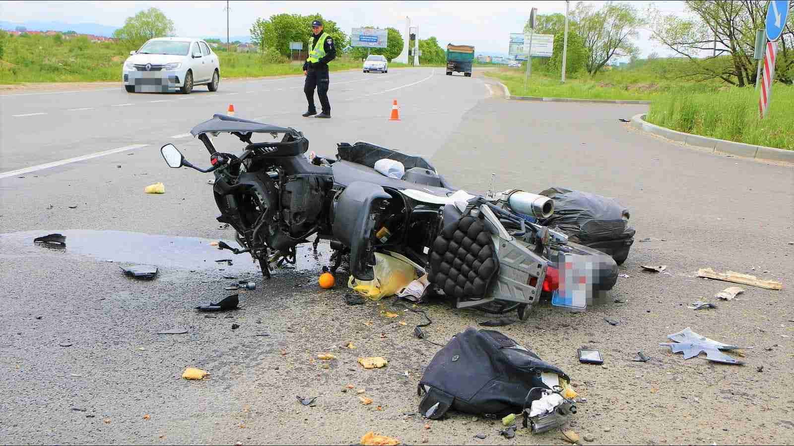 Поліція опублікувала деталі страшної ДТП за участі мотоцикліста (ВІДЕО)