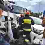 Поліцейські затримали водія зі Львівщини, якого звинувачують у сьогоднішній смертельній автотрощі на «Київ-Чоп» (ФОТО)