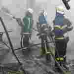Пожежу в будівлі ТЦ «Епіцентр» на Миколаївщині ліквідовано (фото)