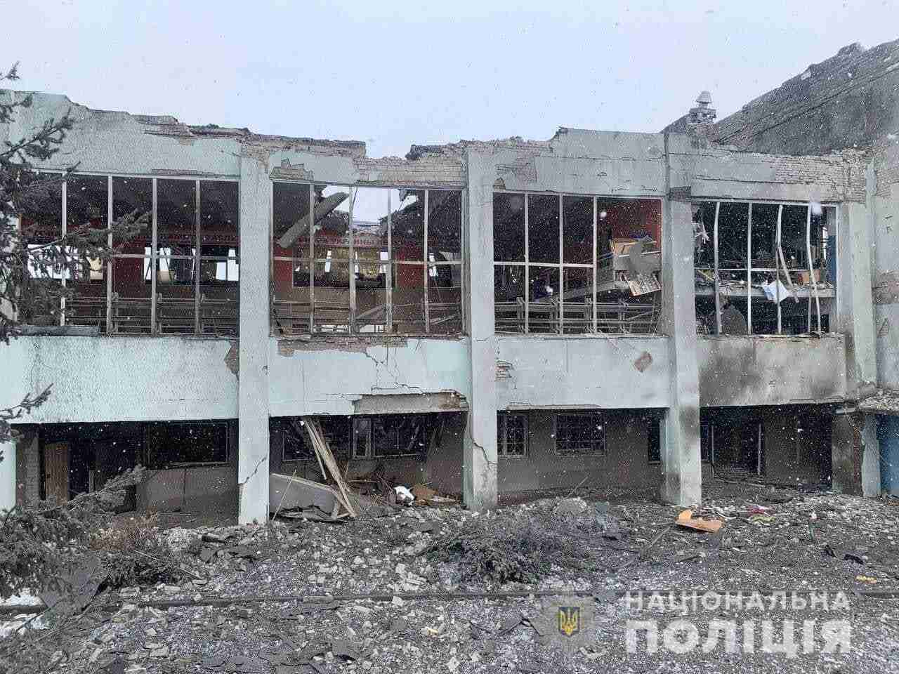 У Харкові, внаслідок авіаударів, знищено спорткомплекс університету