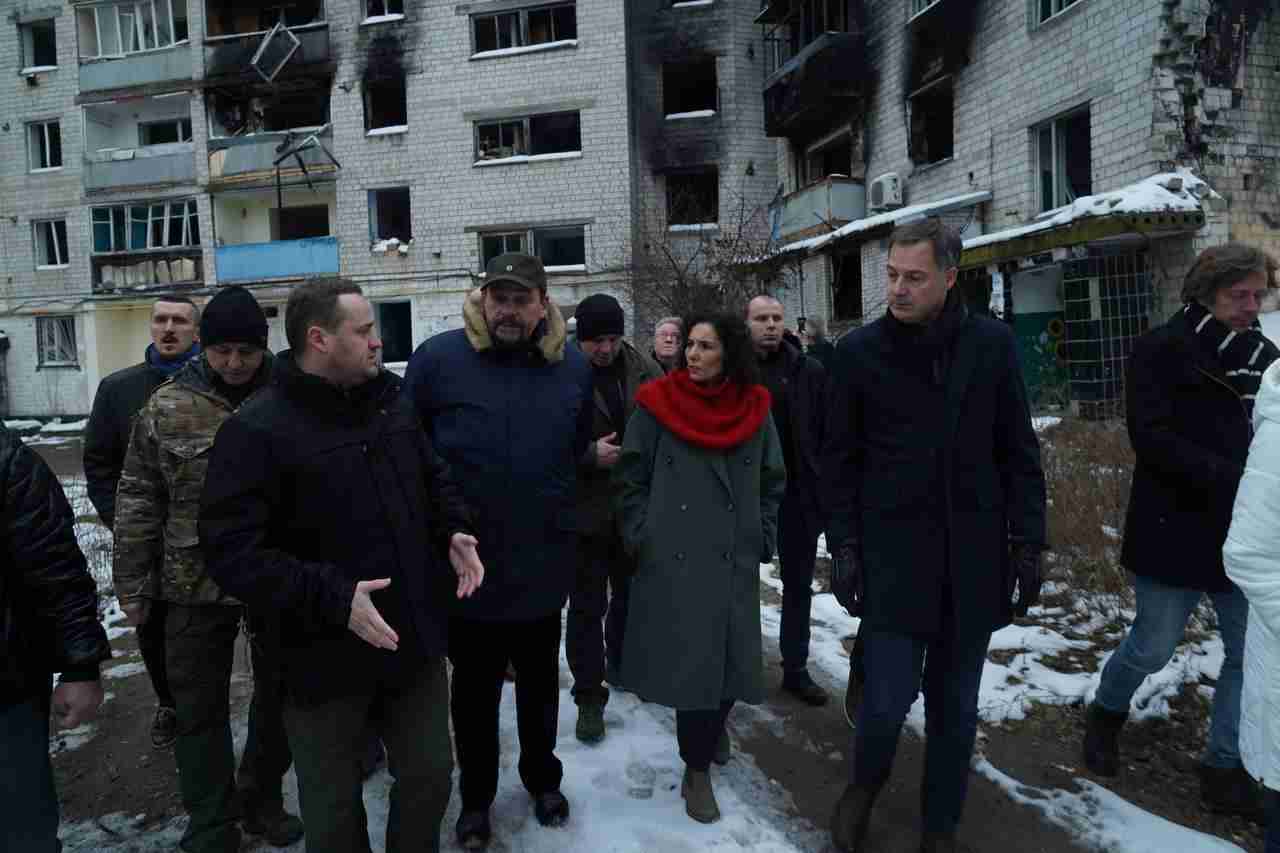 Прем’єр-міністр Бельгії відвідав деокуповану Київщину (ФОТО)