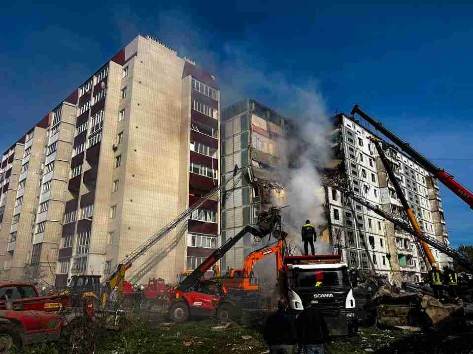 Пропагандисти рф видали кадри зруйнованого будинку в Умані за «обстріл Донбасу» (ВІДЕО)