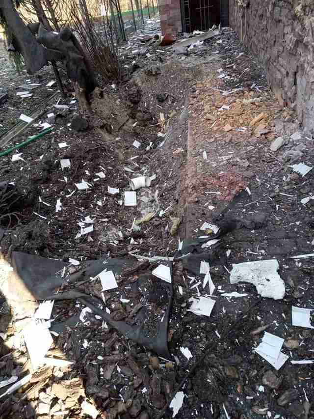 Російські окупанти пошкодили будинок Ігоря Кондратюка
