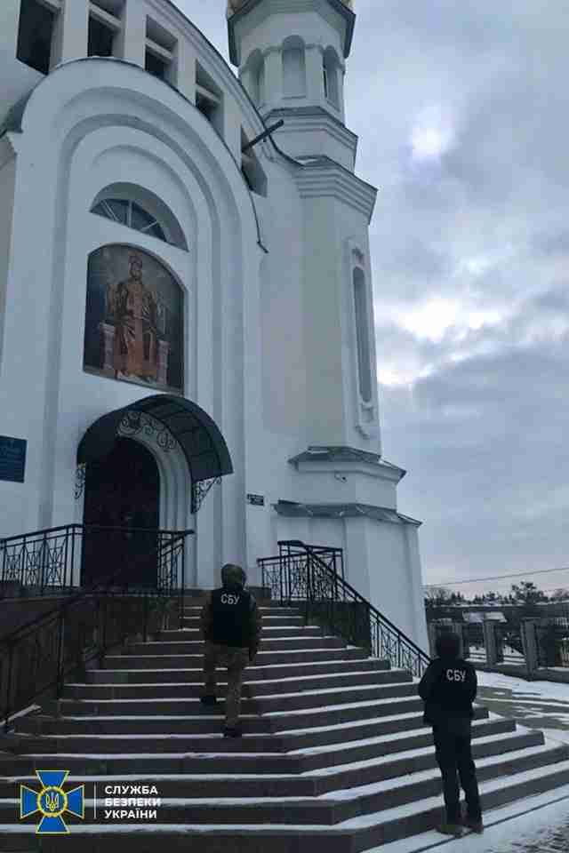 СБУ проводить масштабні заходи у храмах УПЦ МП (ФОТО)