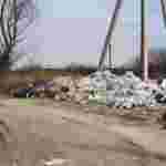 Щодо виявленого будівельного сміття поблизу Білогорщі готують звернення до поліції (фото)