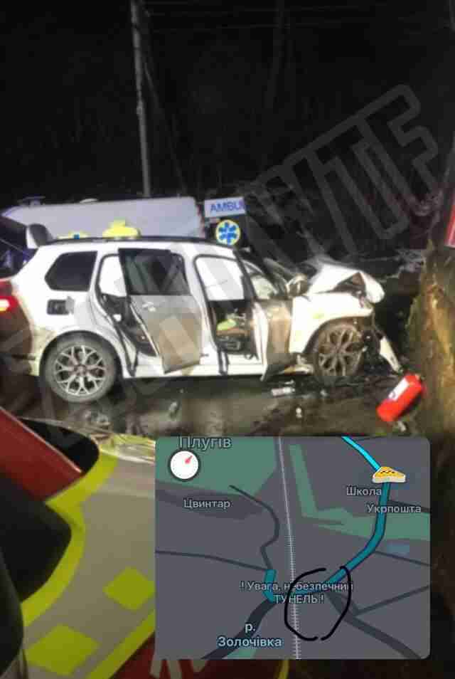 Смертельна ДТП на Львівщині: водій «BMW» врізався в бетонну стіну тунелю (ВІДЕО)