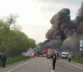 Смертельна ДТП: на Рівненщині в автопригоді загинуло 16 людей (ФОТО)