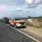 Смертельна ДТП у Калуші: на об’їзній дорозі вантажний автомобіль перекинувся на узбіччя (ФОТО)
