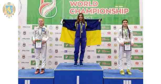 Спортсменка з Львівщини завоювала 4 золоті медалі на Чемпіонаті світу (ФОТО)