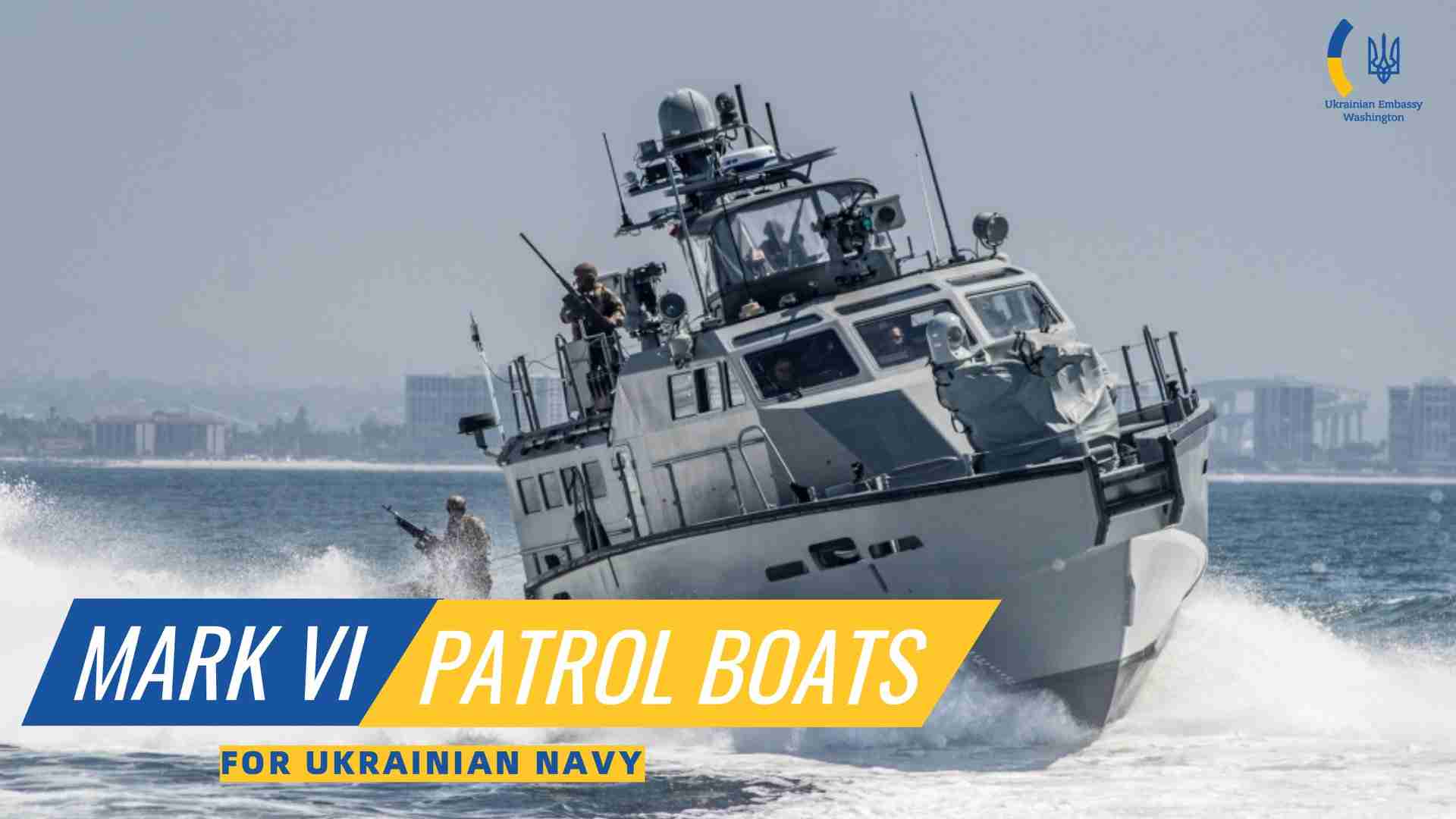 США передасть Україні патрульні катери Марк VI