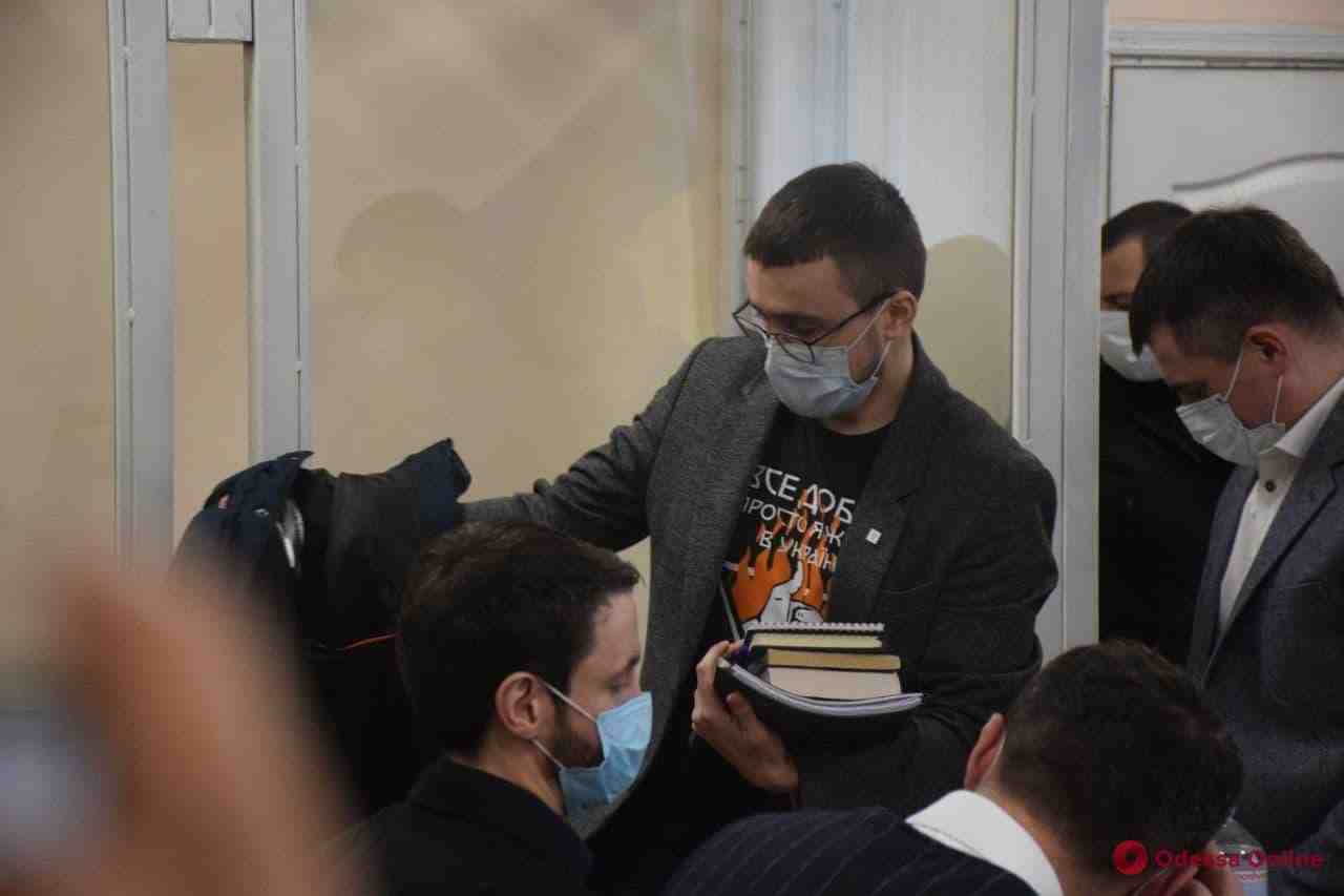 Суд закінчив вивчення доказів у справі активіста Сергія Стерненка (фото)
