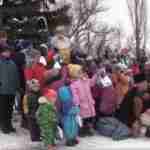 Святий Миколай зі Львова привітав дітей з прифронтових населених пунктів