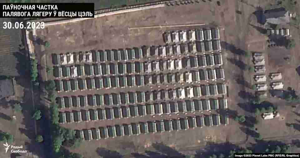 У Білорусі помітили ймовірний табір «вагнерівців»: з'явилися супутникові знімки