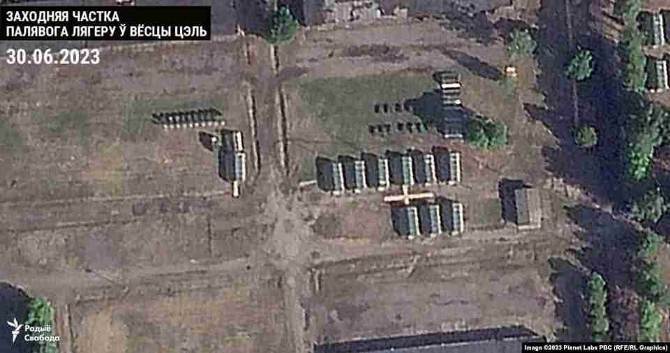 У Білорусі помітили ймовірний табір «вагнерівців»: з'явилися супутникові знімки