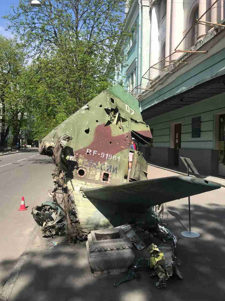 У центрі столиці можна подивитися на знищену техніку російської армії (фото)