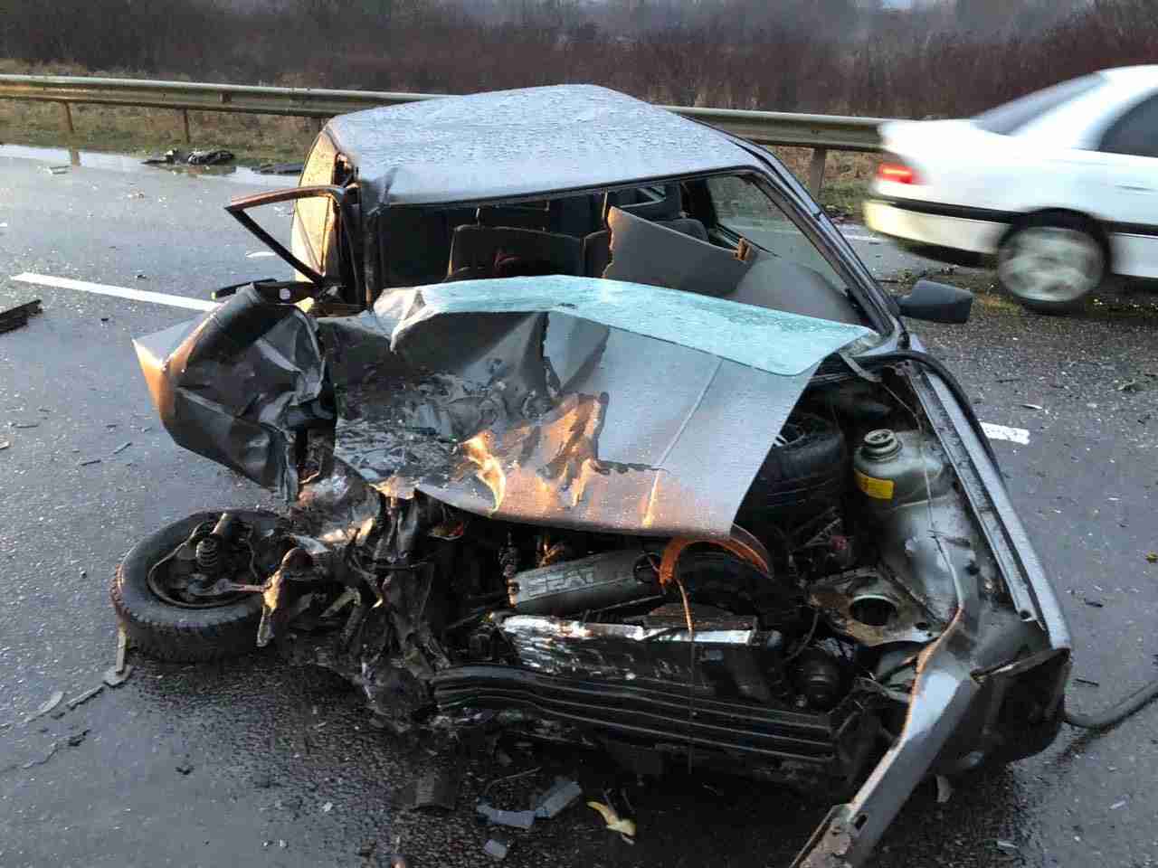 У ДТП біля Львова загинула пасажирка авто (ФОТО)