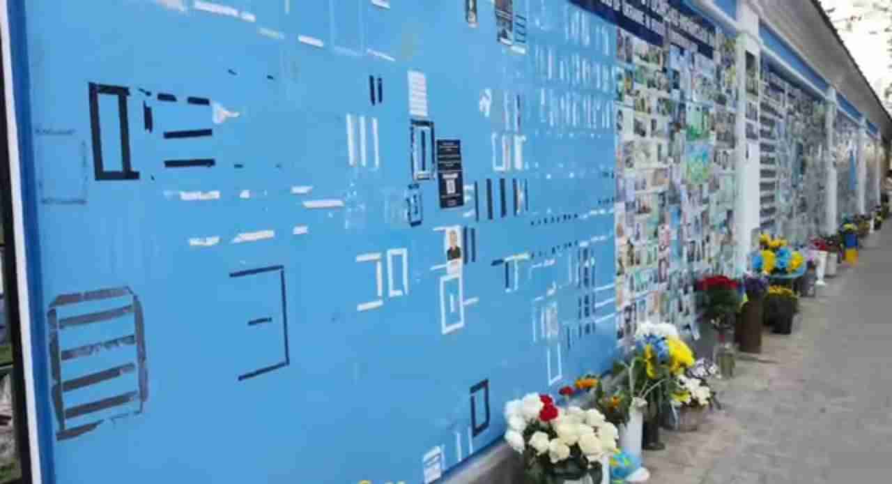 У Києві зірвали фото загиблих Героїв зі Стіни Пам'яті (ВІДЕО)