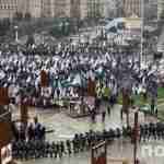 У Києві на Майдані Незалежності постраждало близько 40 поліцейських (фото)