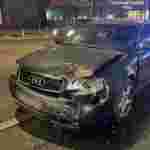 У Києві п’яний водій протаранив автомобіль поліції