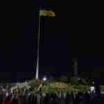 У Києві замайорів найбільший прапор України (фото, відео)