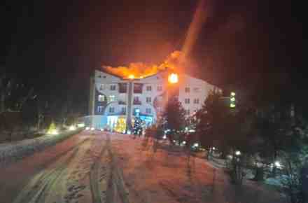 У лікарні помер чоловік, який вистрибнув з палаючого готелю «Батерфляй» під Вінницею (ФОТО)