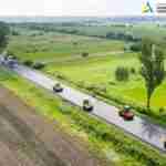 У Львівській області через асфальтуванння дороги обмежено рух транспорту