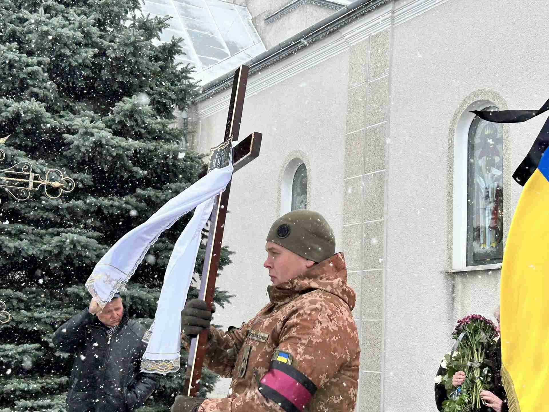 У Львівській громаді попрощалися із Сергієм Чумою, який поліг від рук російських окупантів (ФОТО)