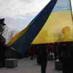 У Львові курсанти ліцею імені Героїв Крут урочисто підняли Державний прапор