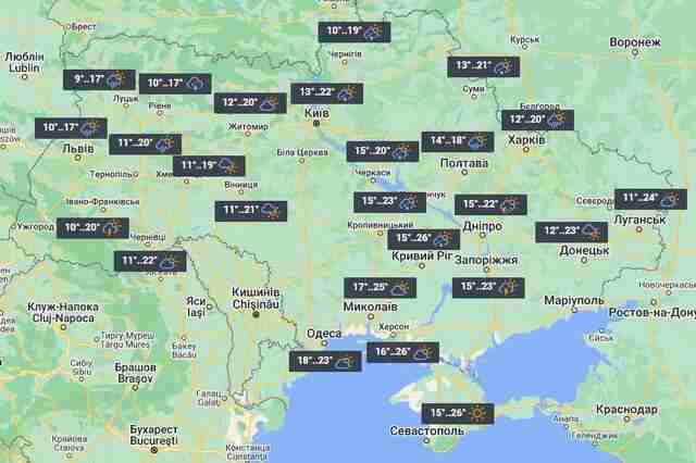 У Львові оголошено штормове попередження: сунуть грози і шквальний вітер