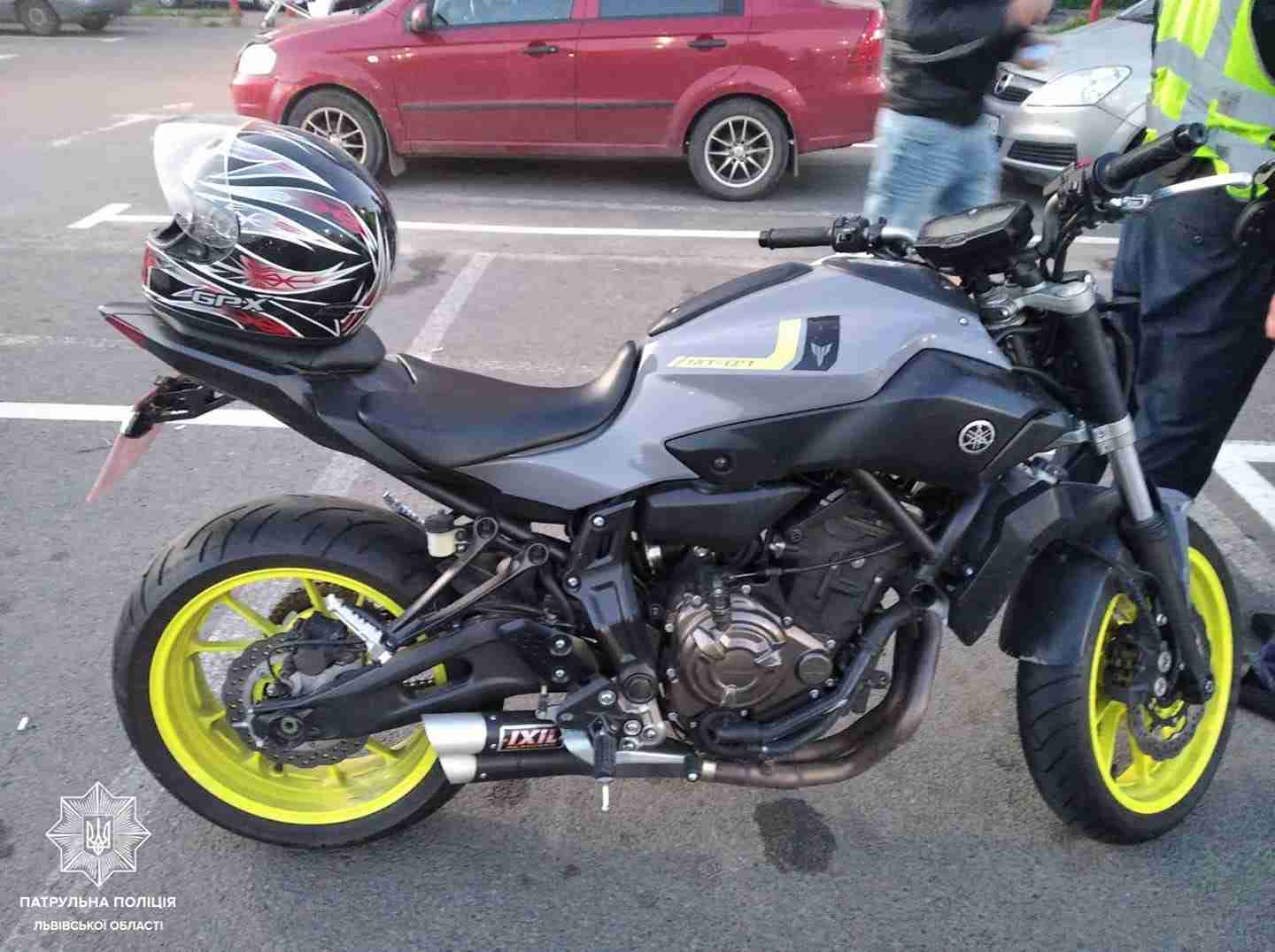 У Львові патрульні виявили вкрадений у Німеччині мотоцикл
