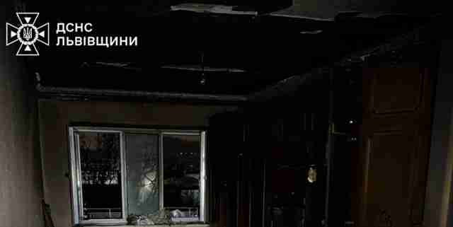 У Львові під час пожежі у багатоповерхівці загинув молодий чоловік (ФОТО)