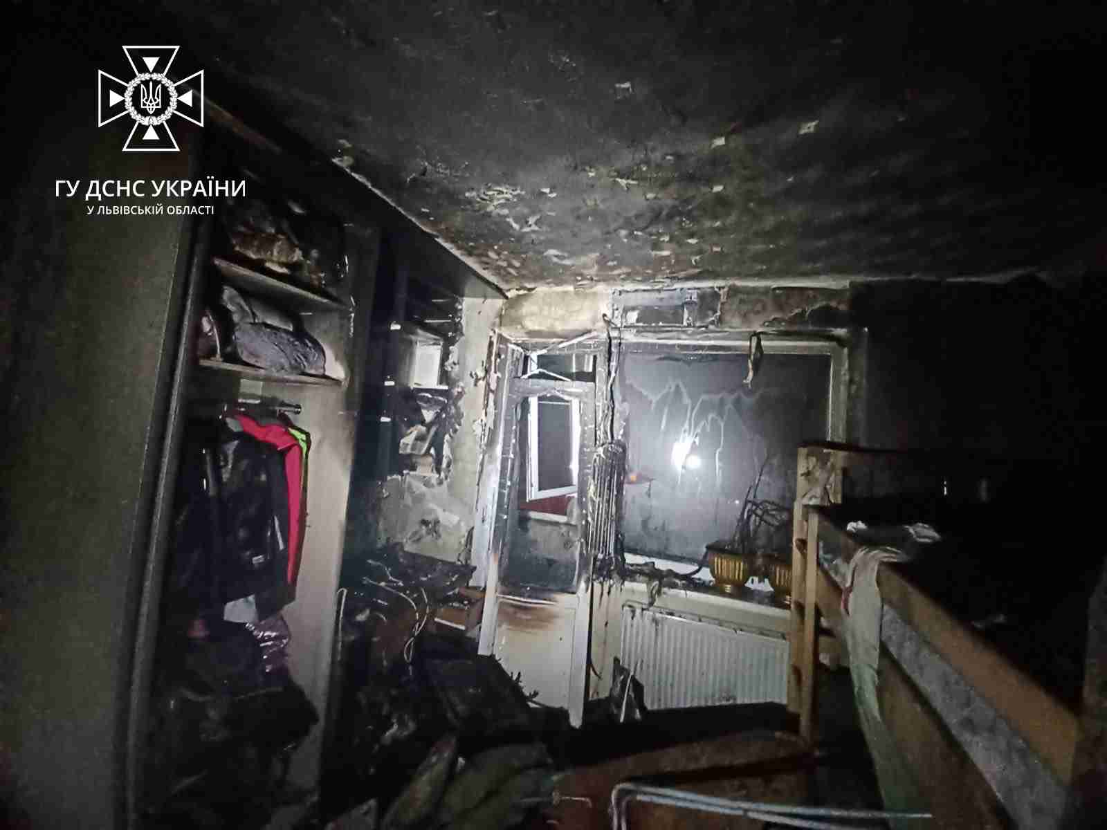 У Львові під час пожежі у квартирі загинули собака та кіт