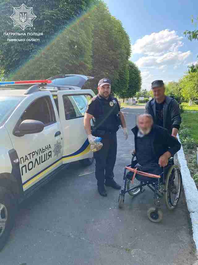 У Львові поліцейські знайшли чоловіка з інвалідністю, який зник місяць тому з геріатричного пансіонату (ФОТО)