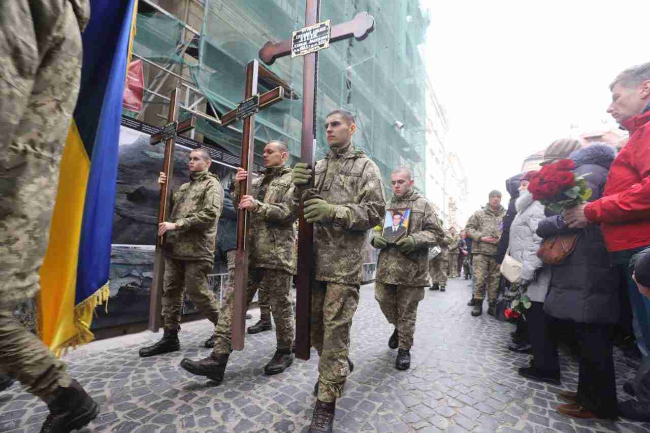 У Львові прощаються з Героями війни, які загинули під час оборони України (ФОТО)