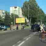 У Львові сталася аварія: одне авто перекинуте, інше побите (фото)