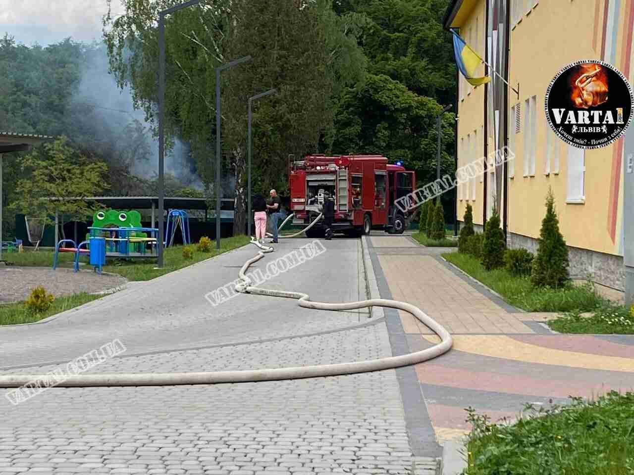 У Львові сталася пожежа (ФОТО, ВІДЕО)