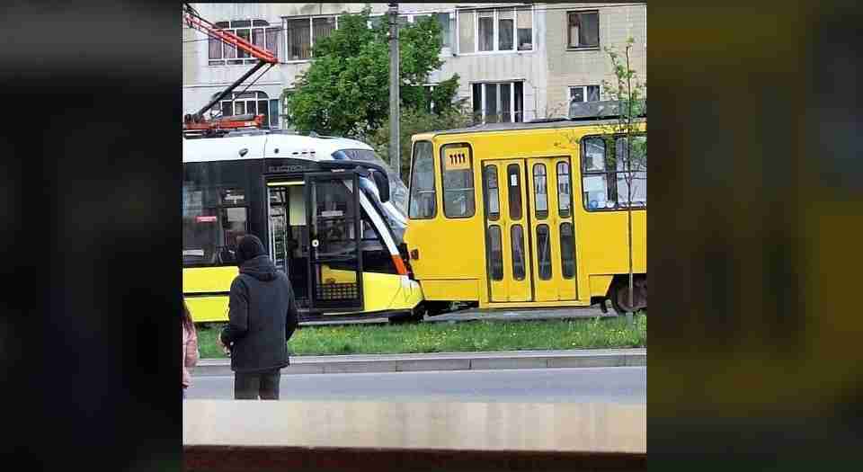У Львові трапилася ДТП двох трамваїв (ФОТО)