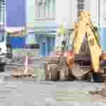 У Львові триває ремонт вулиці Богдана Хмельницького (фото, відео)