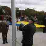 У Львові урочисто підняли прапор вояки братства ветеранів УПА