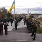 У Львові урочисто підняли прапор вояки братства ветеранів УПА