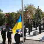 У Львові військові Галицької бригади підняли прапор на Меморіалі пам’яті Героїв Небесної Сотні