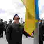 У Львові Віталій Марків урочисто підняв прапор над меморіалом Героїв Небесної сотні