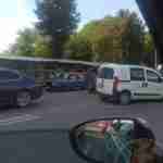 У Львові внаслідок зіткнення один з автомобілів перекинувся (фото)