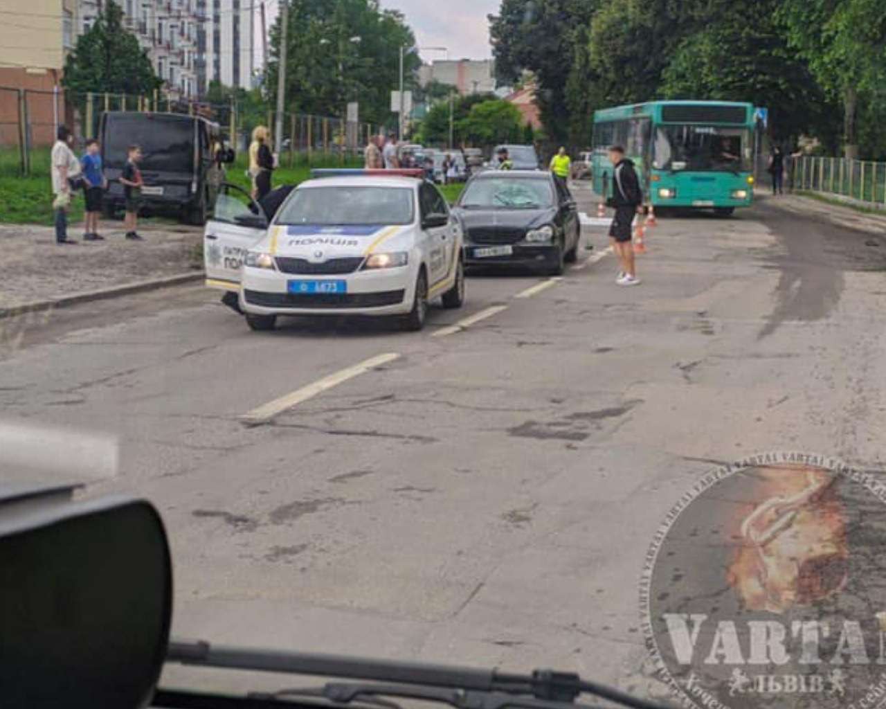 У Львові водій «Mercedes» збив 9-річного хлопця