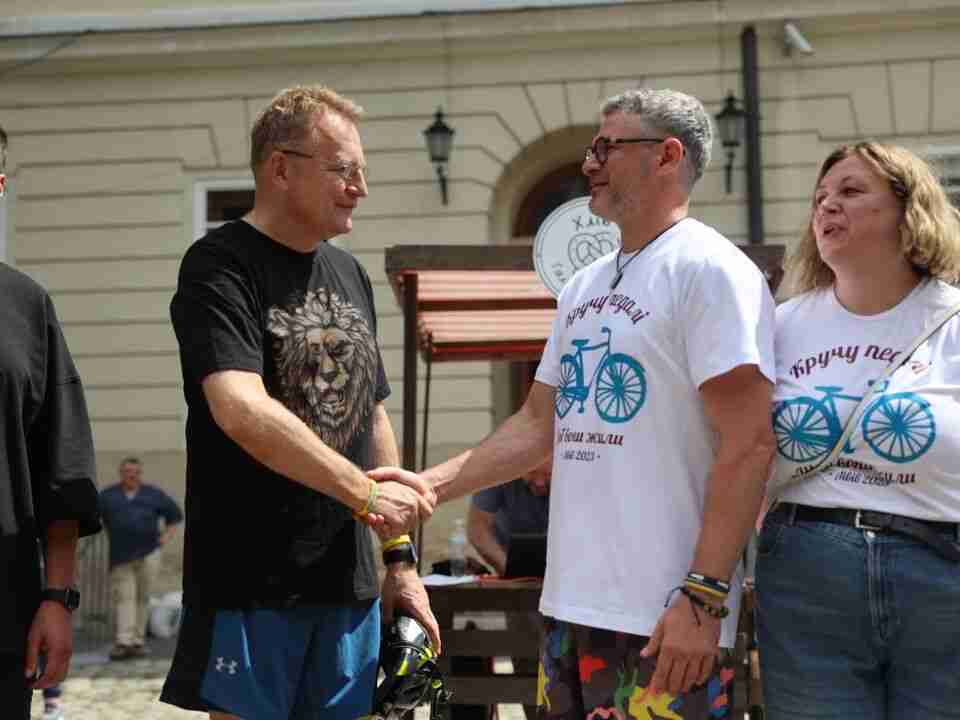 У Львові вшосте відбувся благодійний велопробіг з Арсеном Мірзояном (ФОТО)